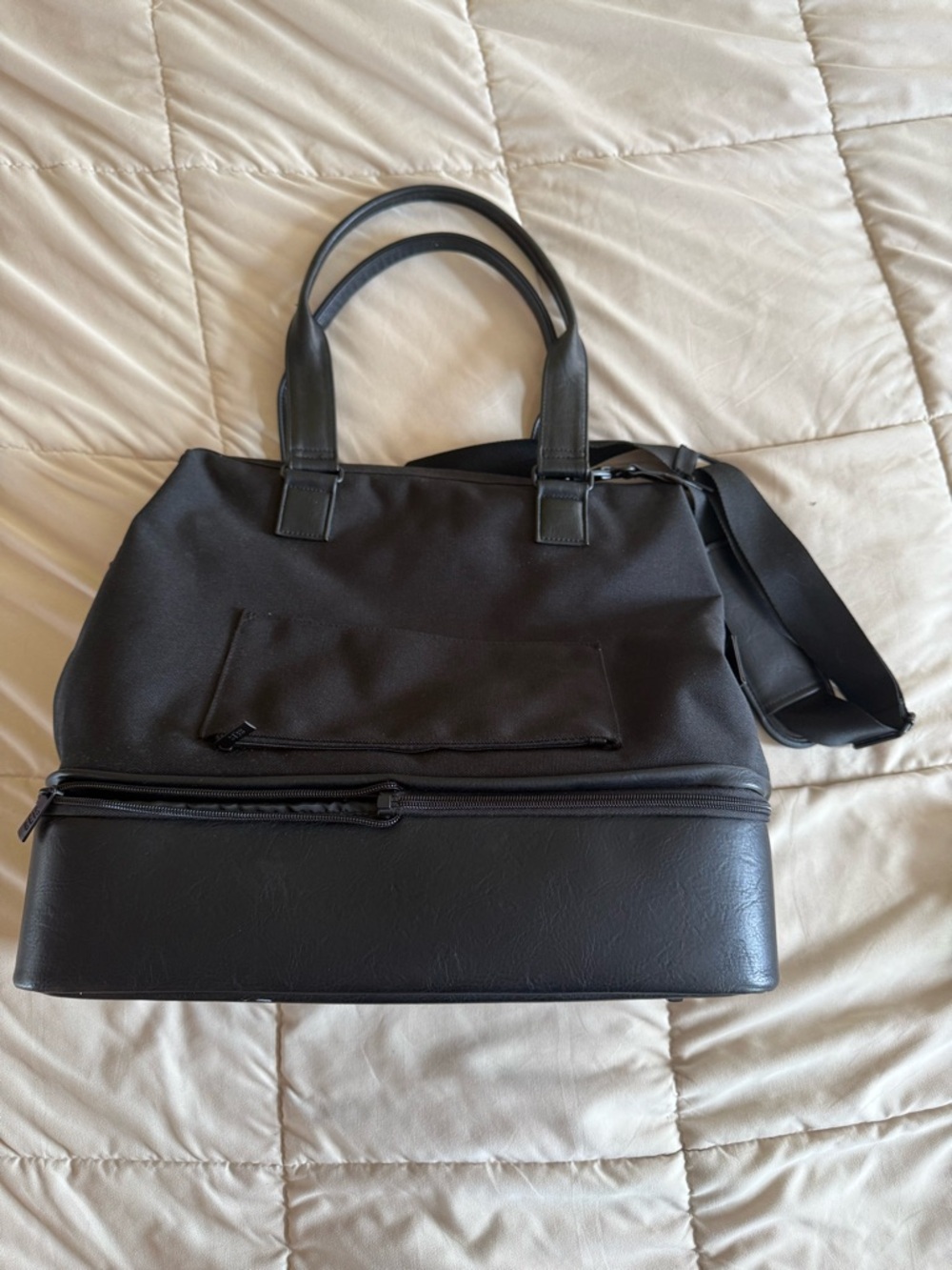 BEIS Mini Weekender Travel Tote with Detachable Shoulder Strap